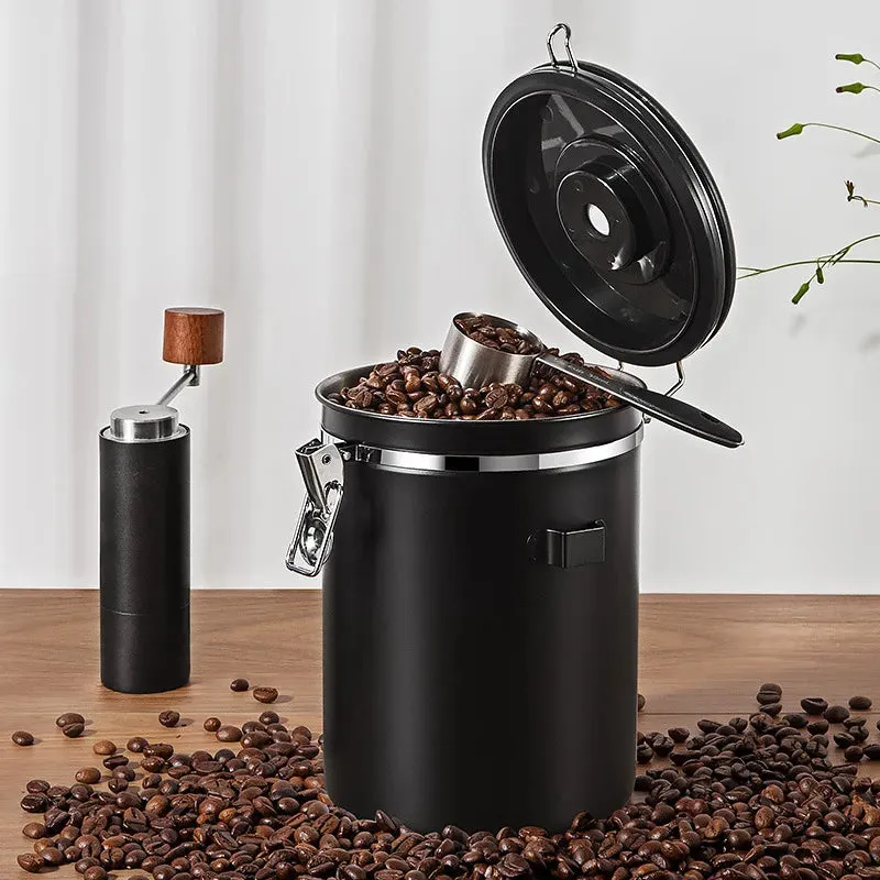 Sealed stainless steel, coffee containers