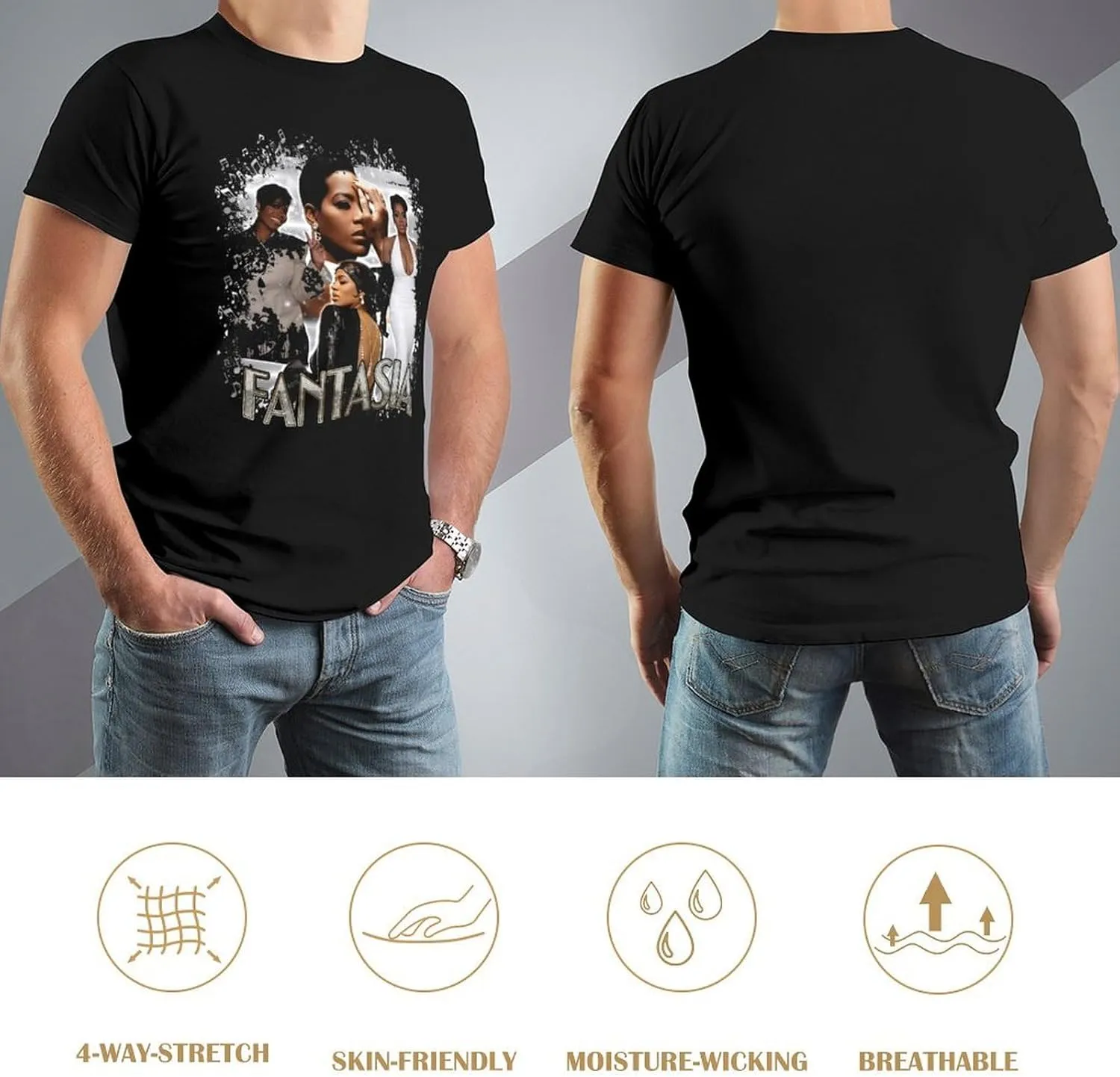 Shirt Men Short Sleeve T-Shirts Summer Cotton Crewneck Tops Vintage Street Graphic Tees