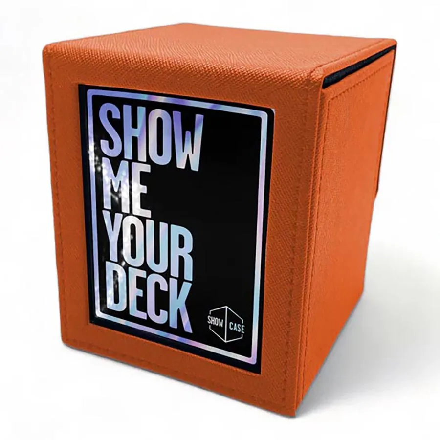 Showcase 100  Deck Box - Orange