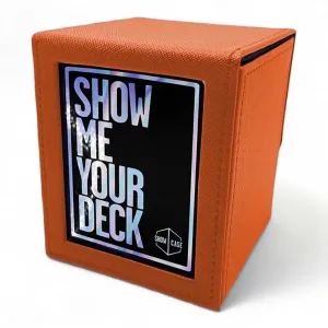 Showcase 100  Deck Box - Orange