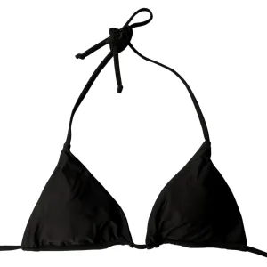 SICILY BIKINI TOP - LIQUORICE BLACK