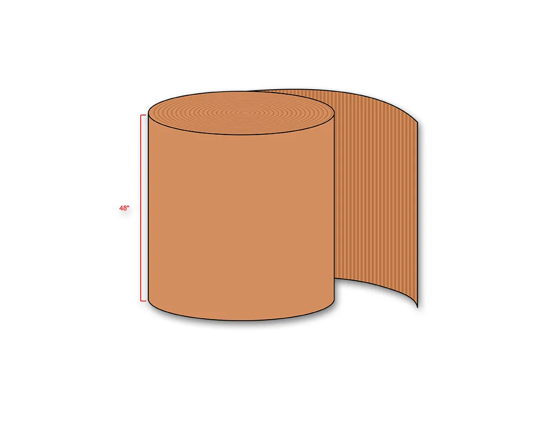 Single Face Corrugated Roll