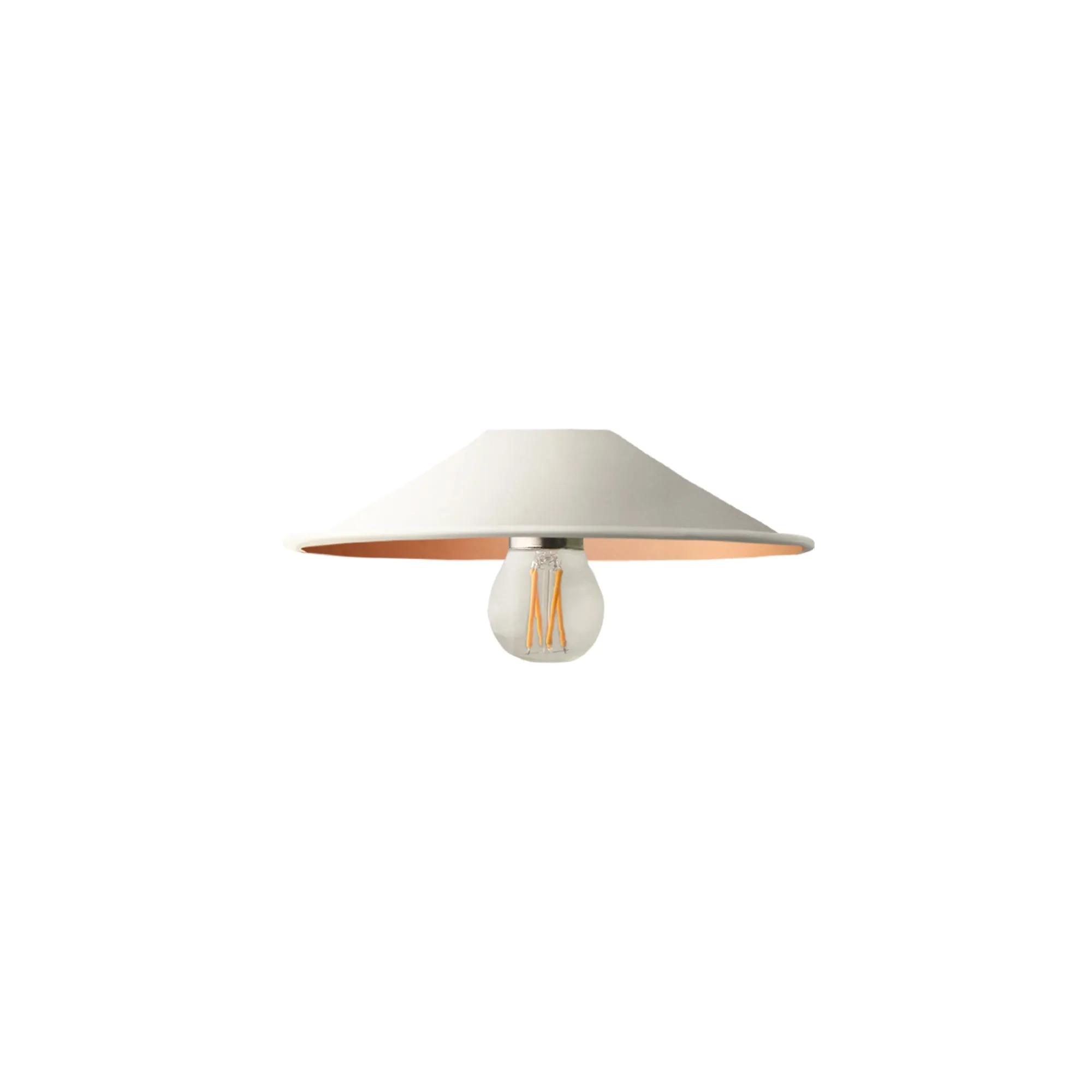 Smallest Cookie shade in stone with copper interior