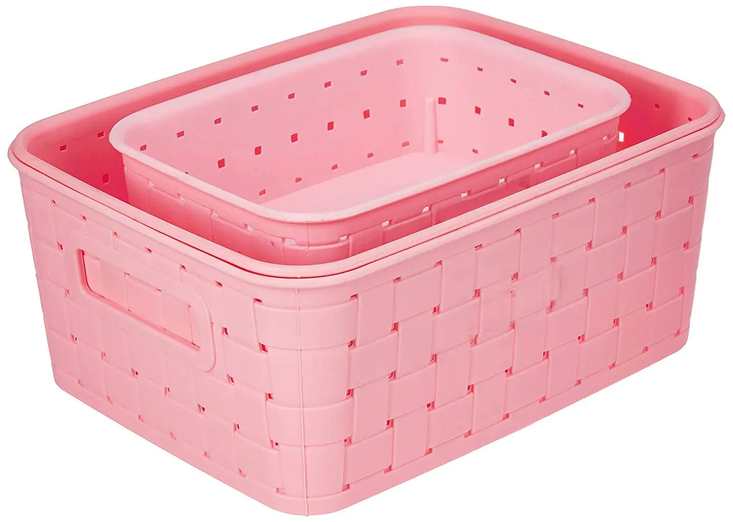 Smart Baskets for Storage(Set of 3) Sky Blue