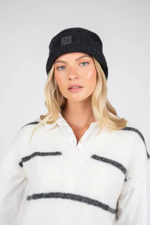 Snug Beanie - Carbon Marle
