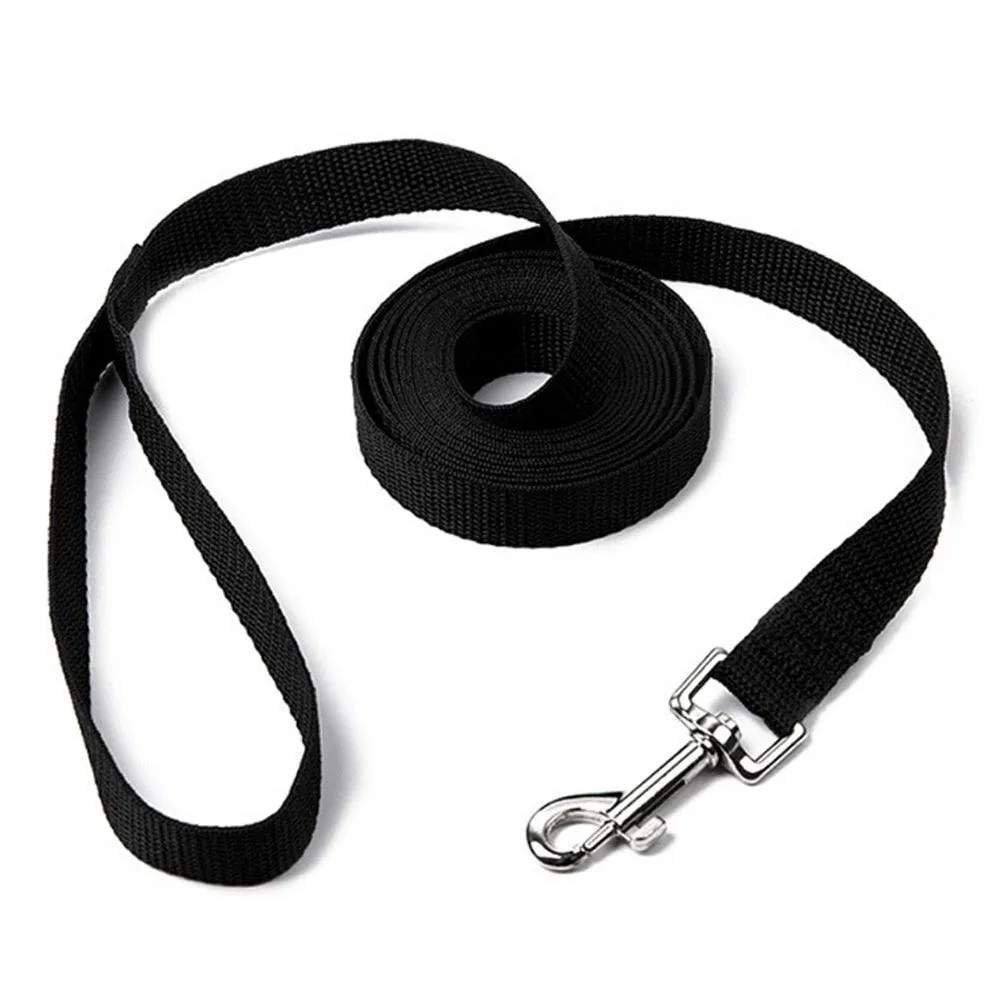 Solid Color Long Dog Leash