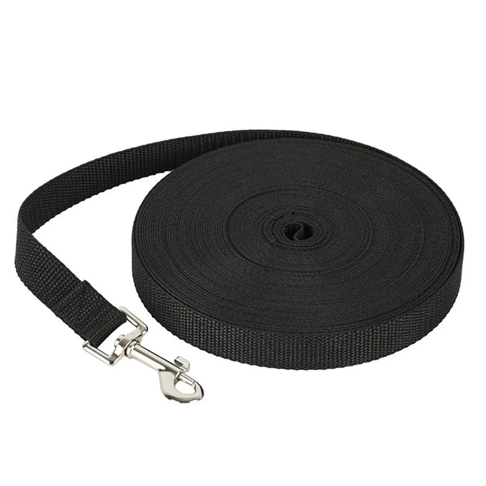 Solid Color Long Dog Leash