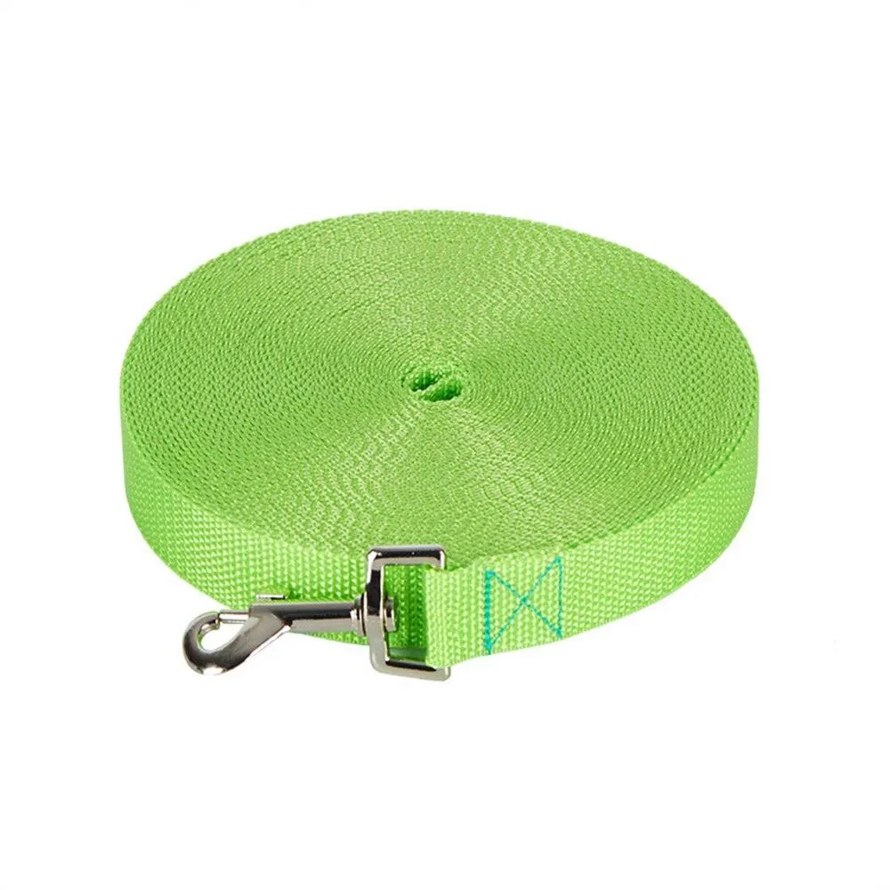 Solid Color Long Dog Leash