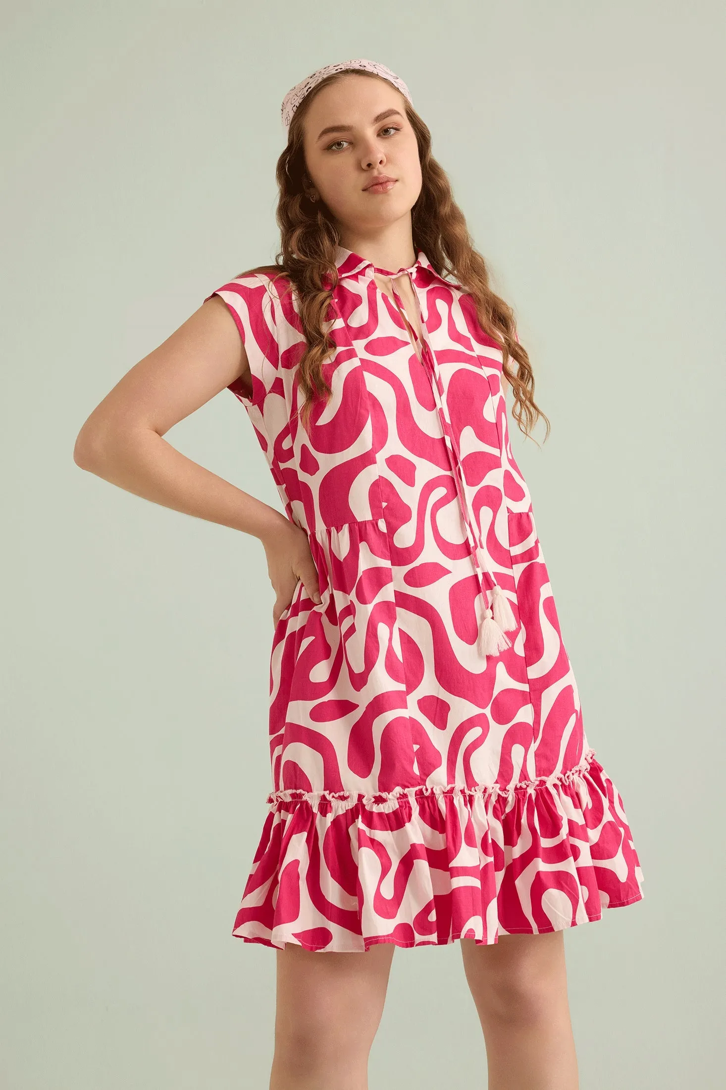 Sophia on Safari Dress In Pink