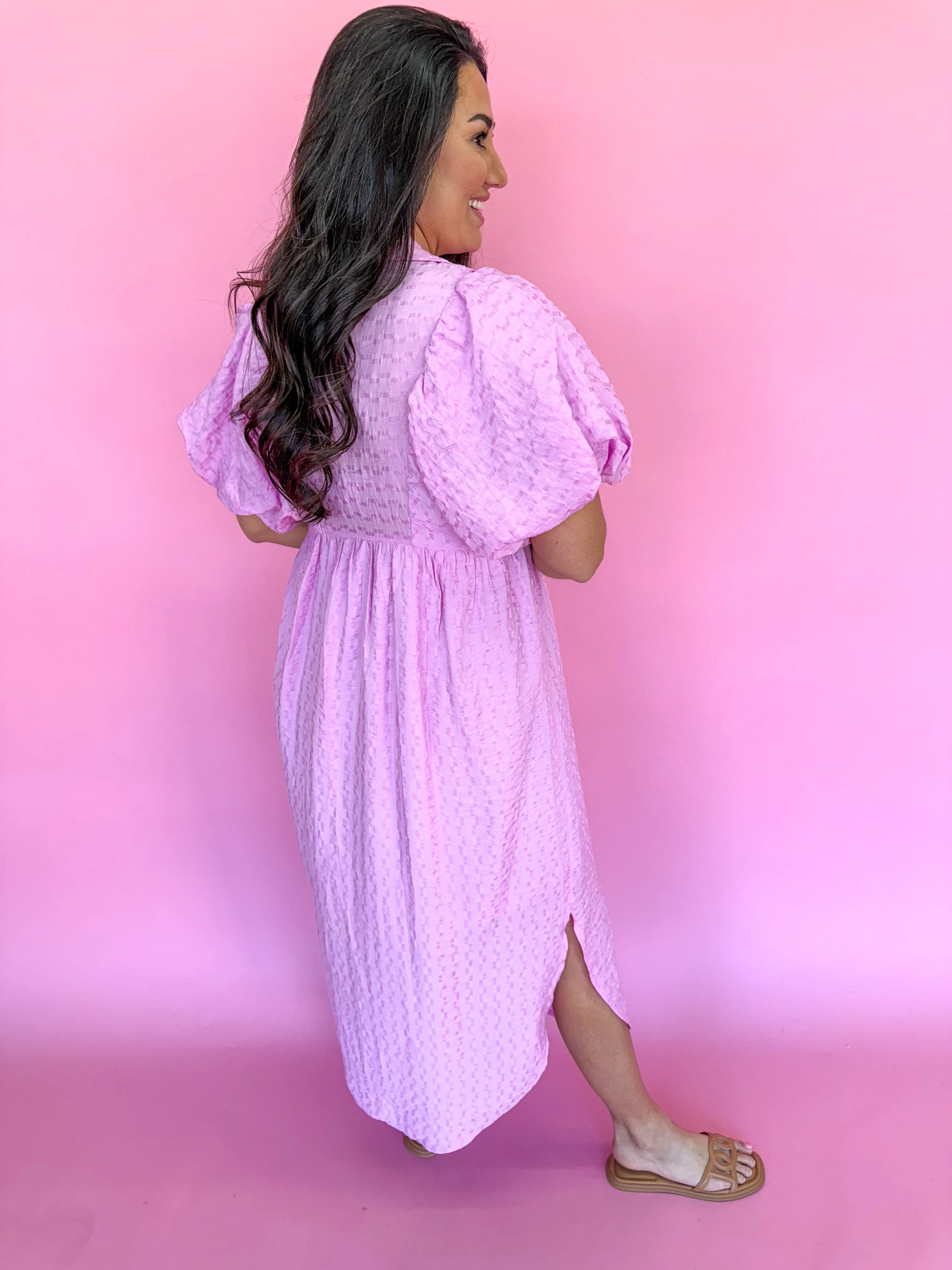 Southern Charm Dress - Pink