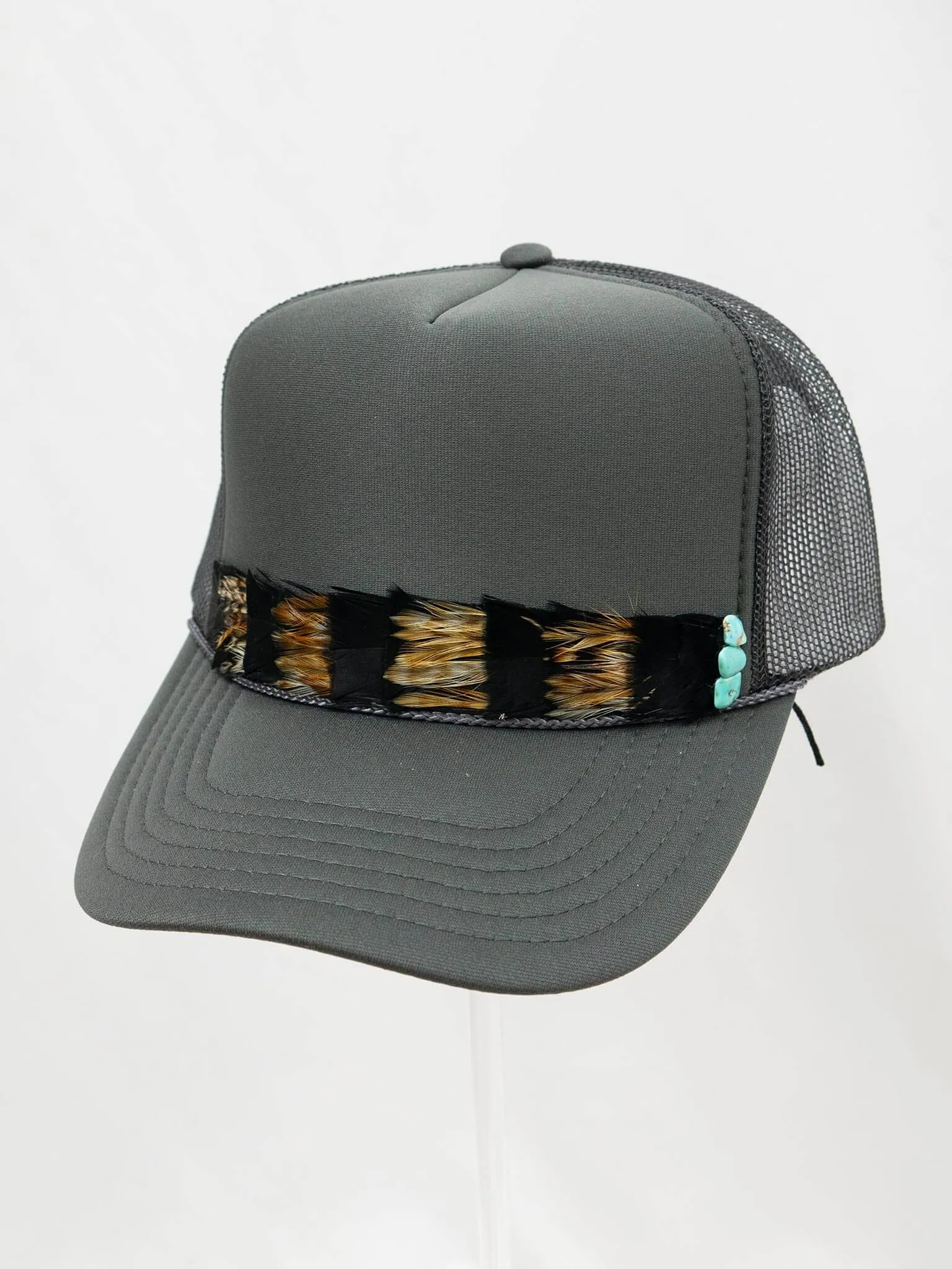Speedway Feather Trucker Hat