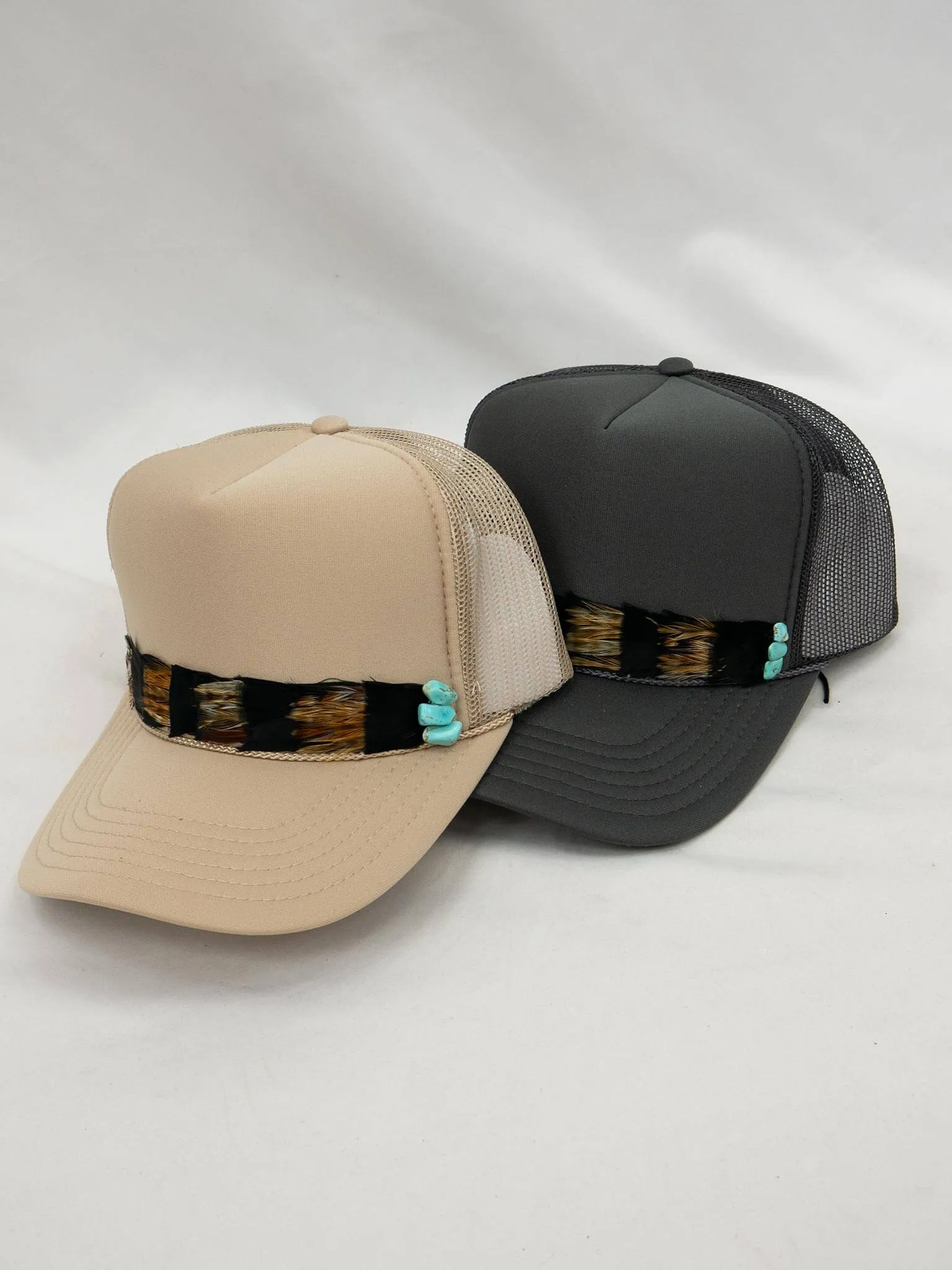 Speedway Feather Trucker Hat