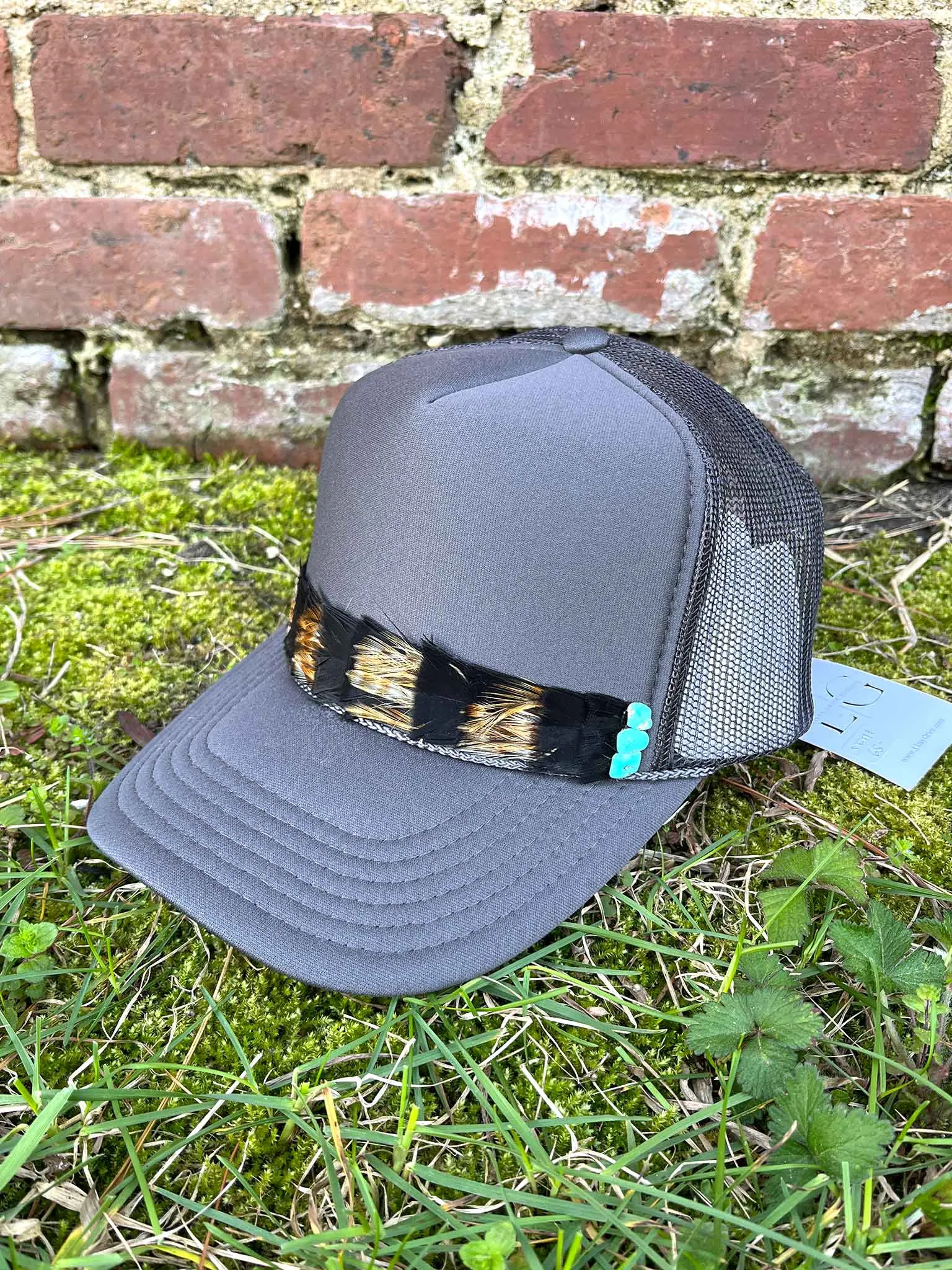 Speedway Feather Trucker Hat