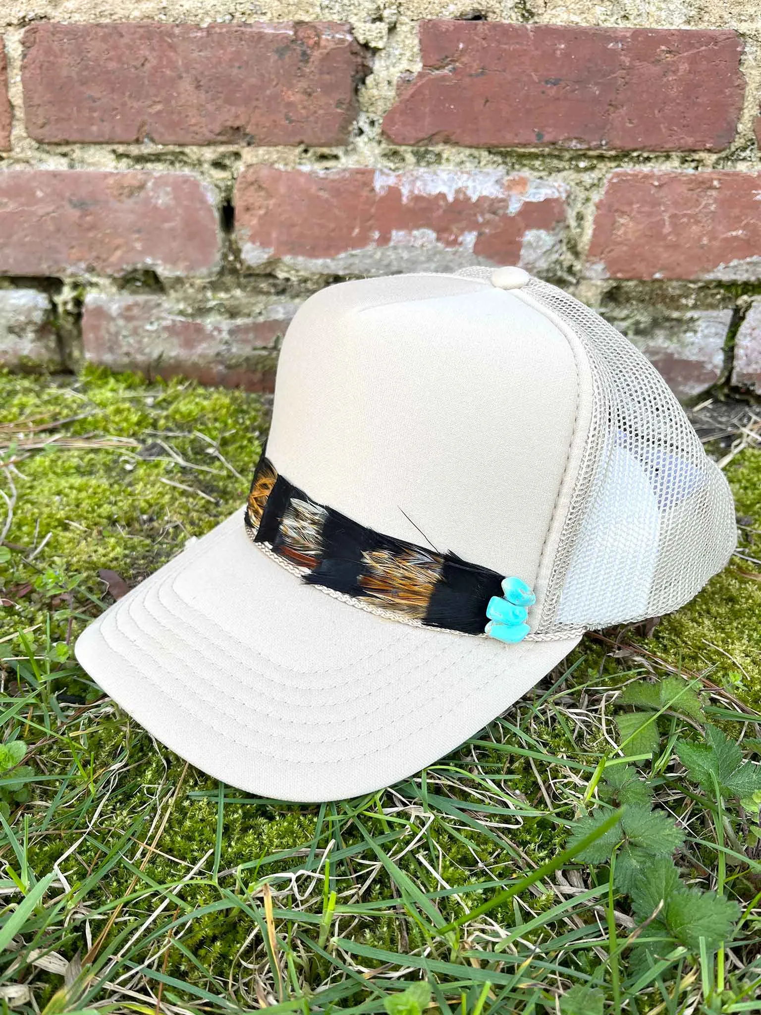 Speedway Feather Trucker Hat