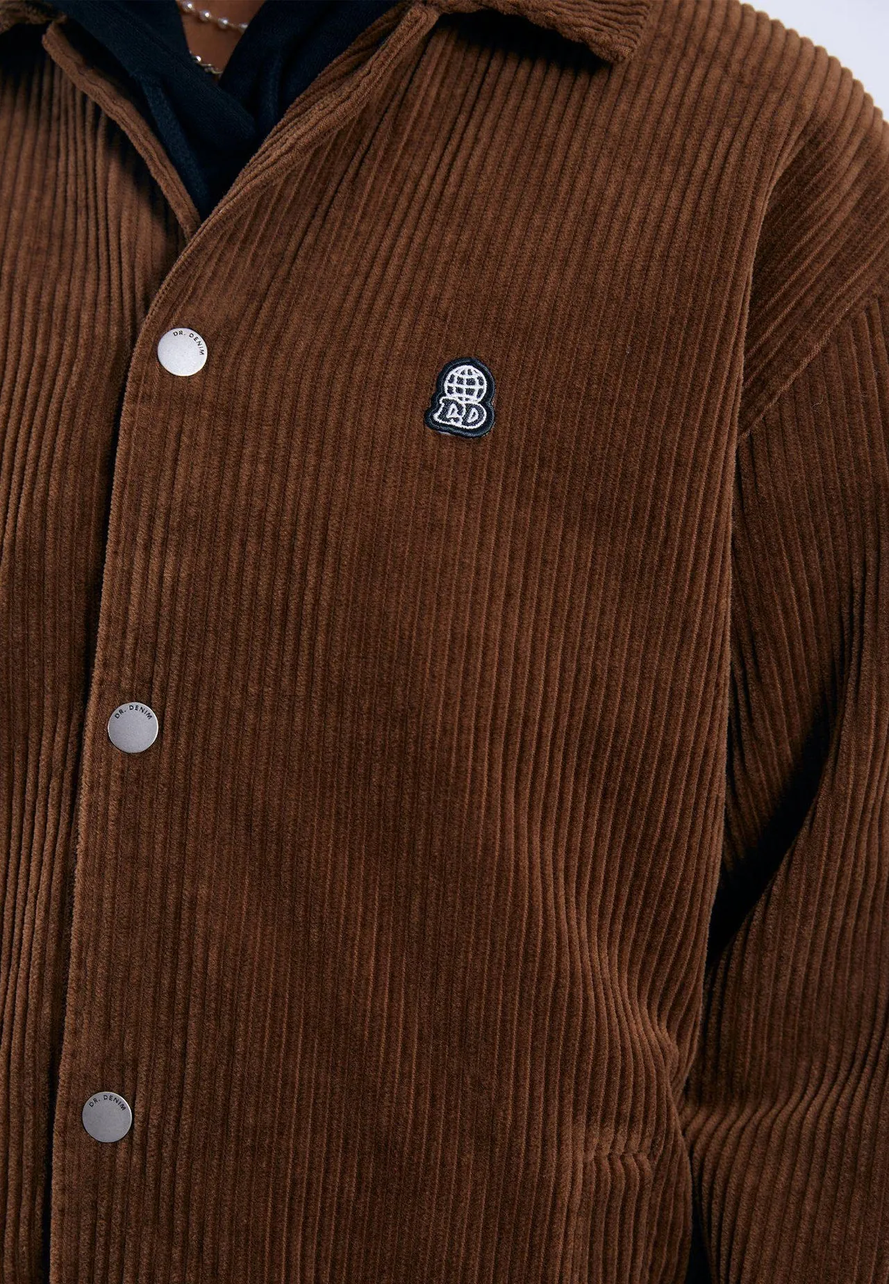 Split Jacket - Brown Cord