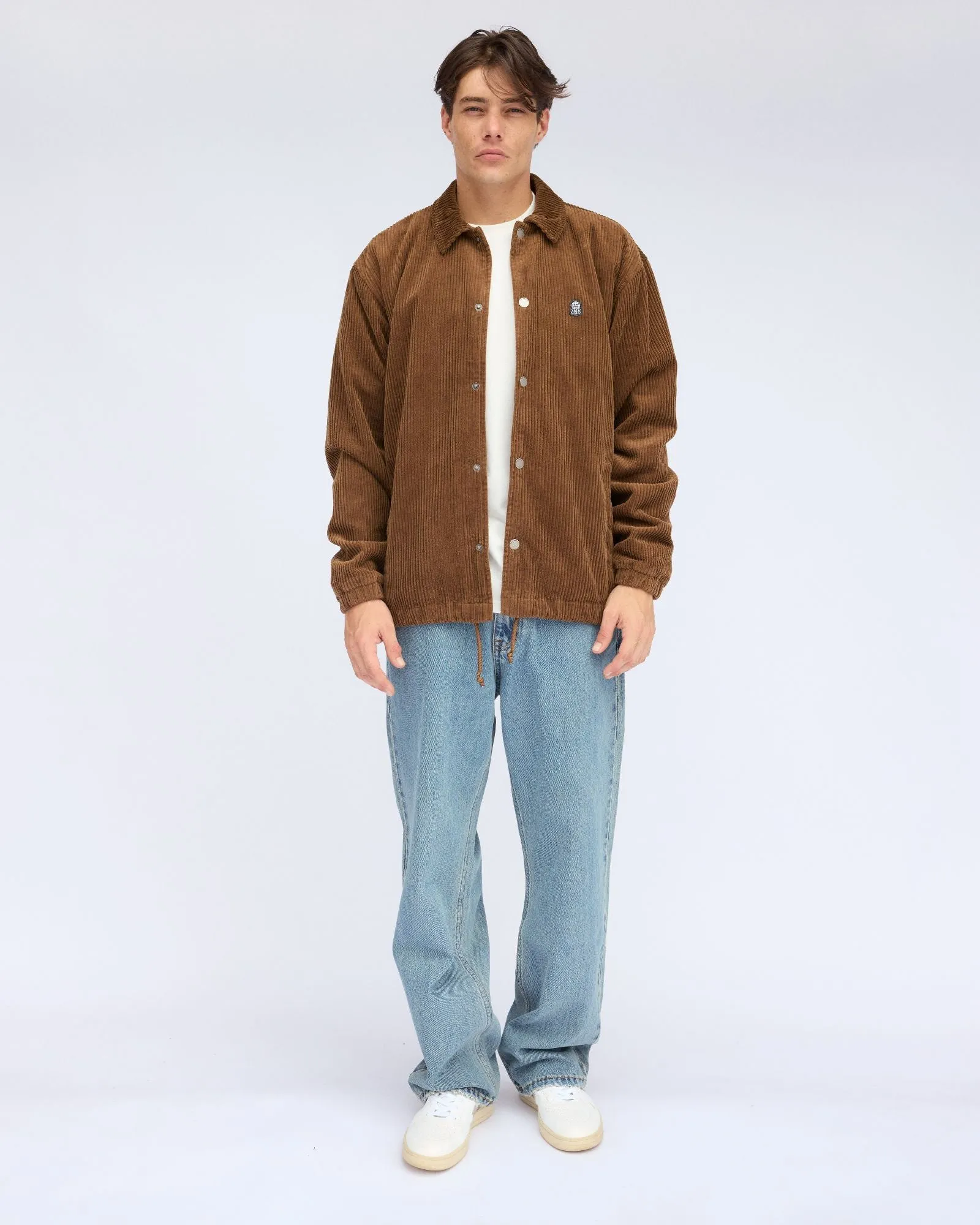 Split Jacket - Brown Cord