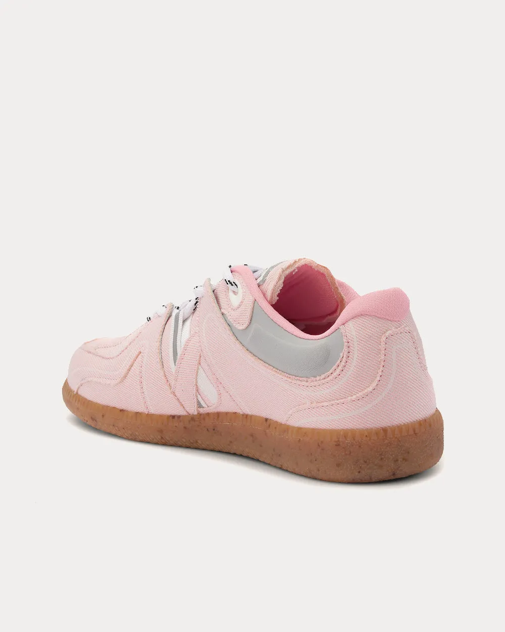 Sporty Pink Nectar Low Top Sneakers