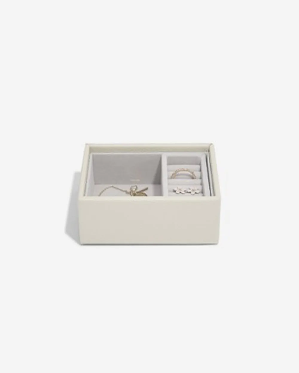 Stackers Micro Jewellery Box  Oatmeal