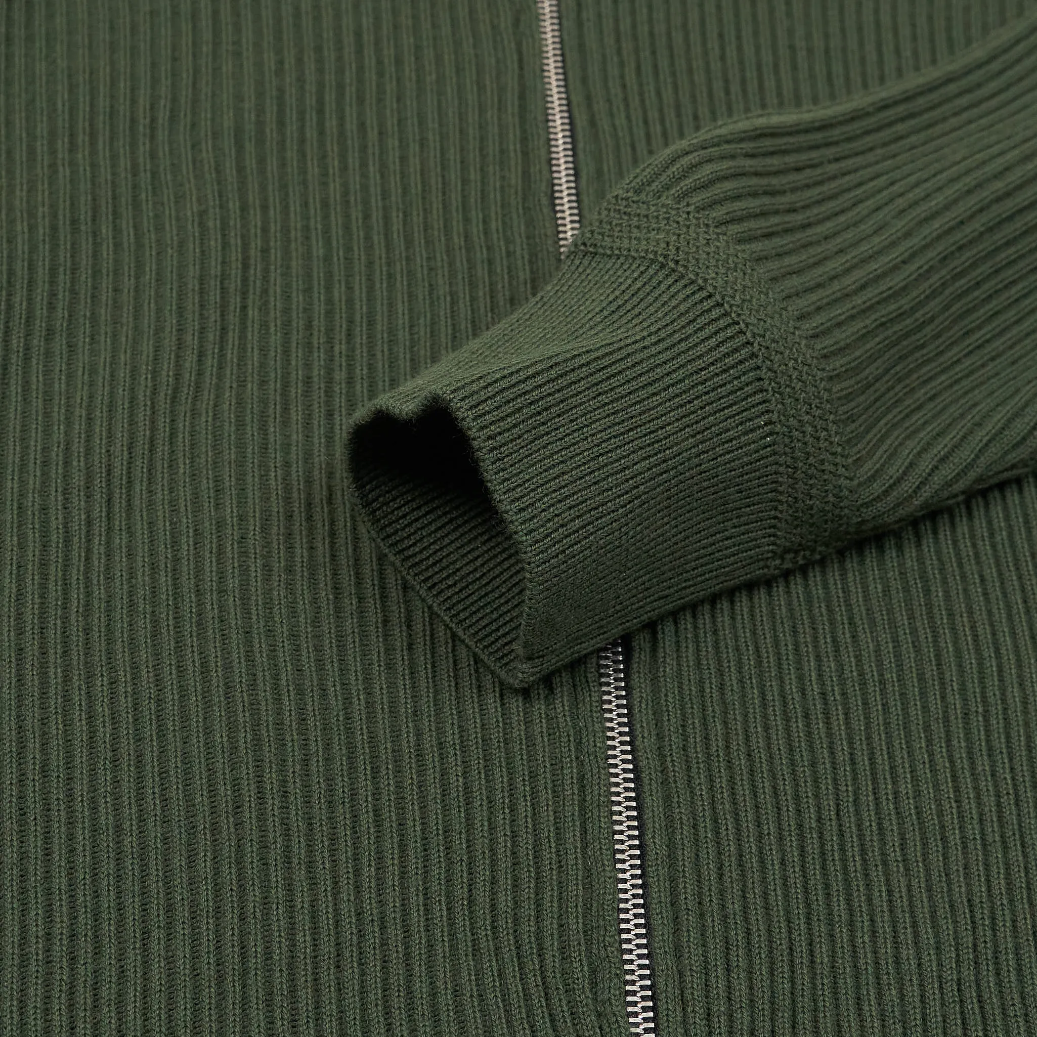Stone Island Full-Zip Stand-Up Collar Cardigan