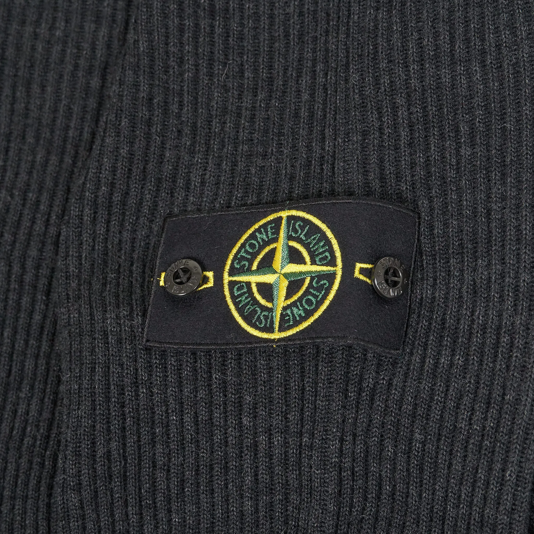 Stone Island Full-Zip Stand-Up Collar Cardigan