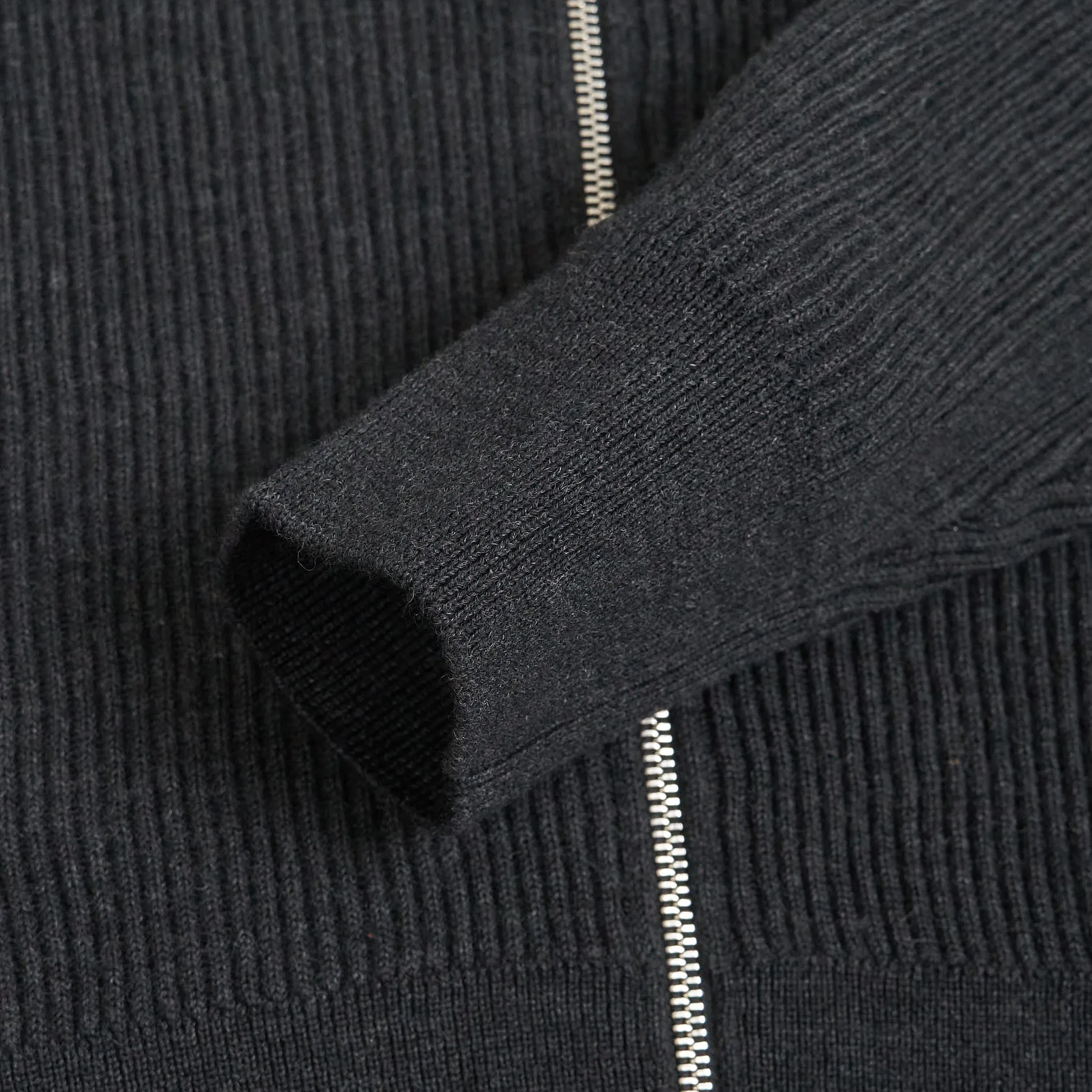 Stone Island Full-Zip Stand-Up Collar Cardigan