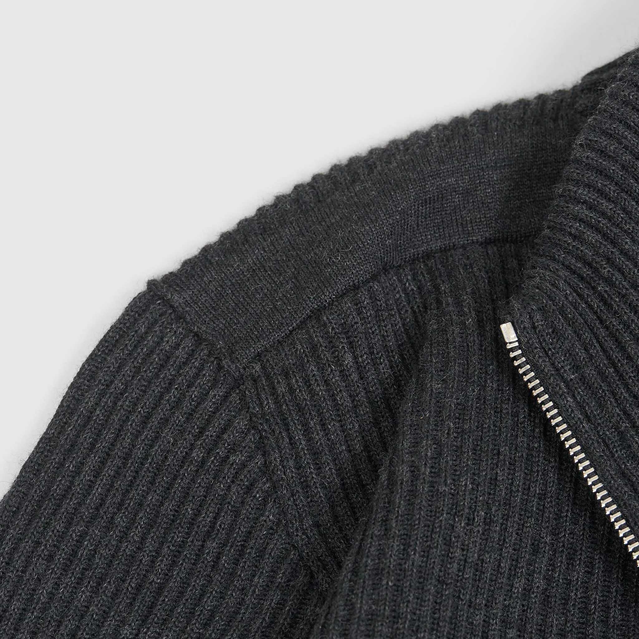 Stone Island Full-Zip Stand-Up Collar Cardigan