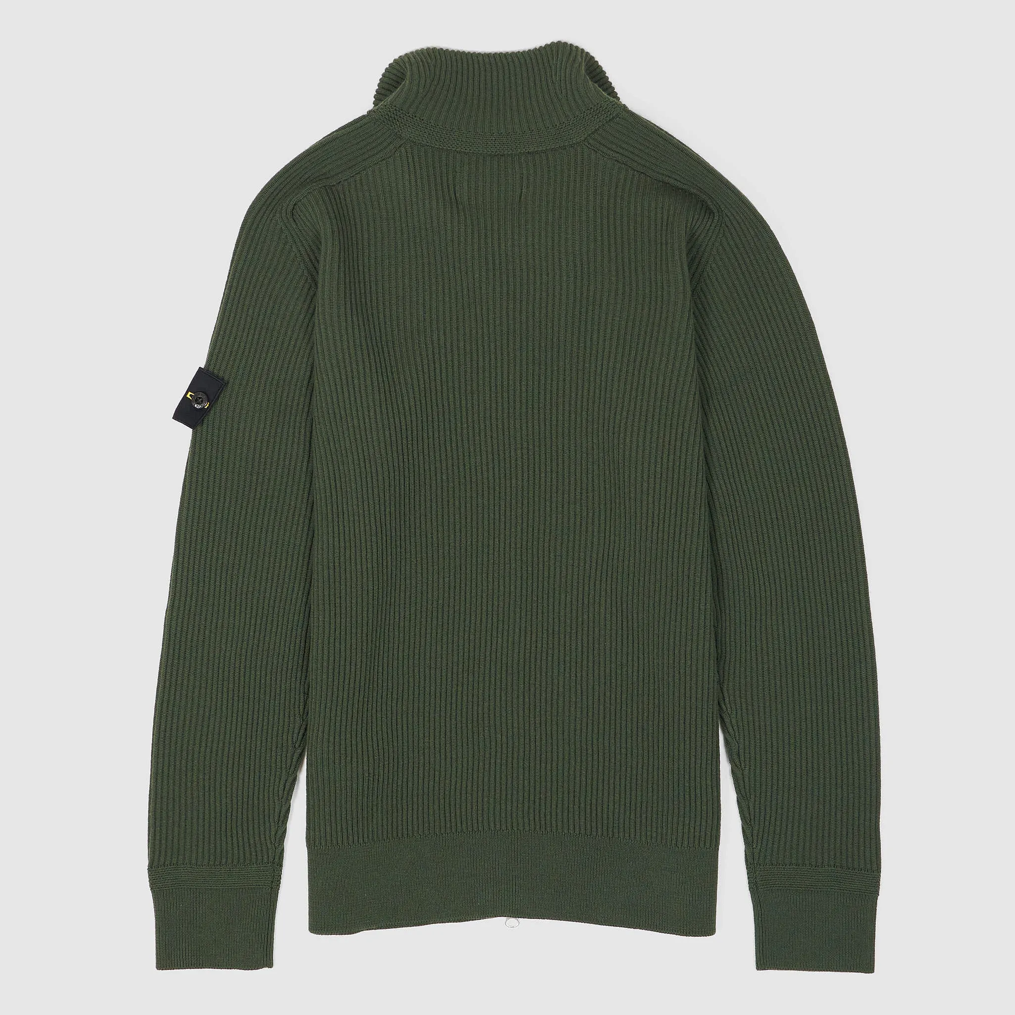 Stone Island Full-Zip Stand-Up Collar Cardigan