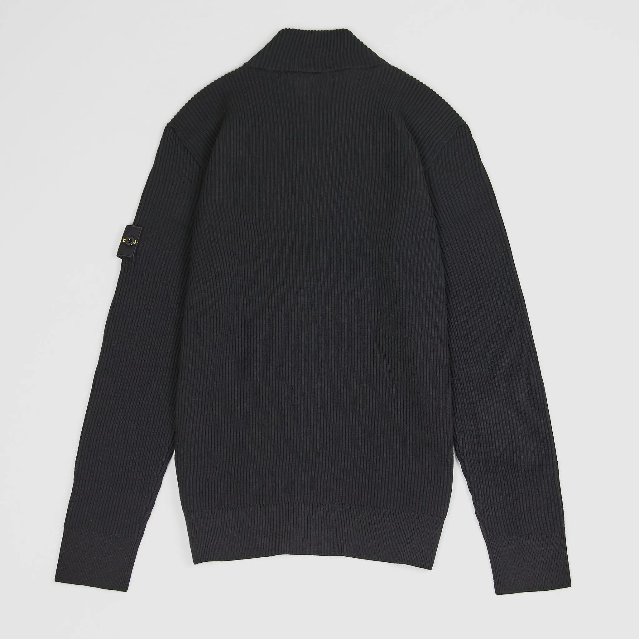 Stone Island Full-Zip Stand-Up Collar Cardigan