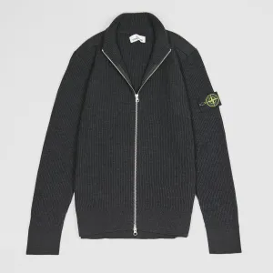 Stone Island Full-Zip Stand-Up Collar Cardigan