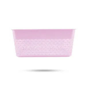 Storage Basket - 4 x 9 Inches | Fruits Basket/ Plastic Basket/ Kitchen Basket for Home