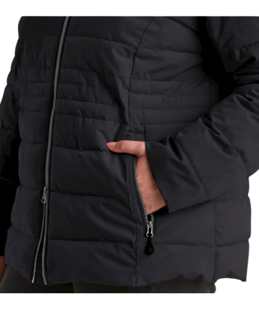 STOY Mia Women’s Plus Size Puffer Jacket Black Blue Sizes 20-28