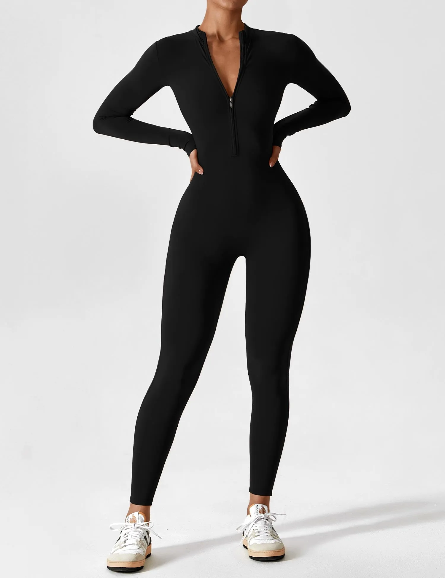 Stylish Zip Jumpsuit