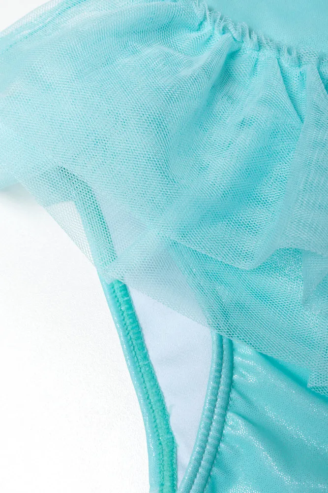 Swimsuit With Hat Teal