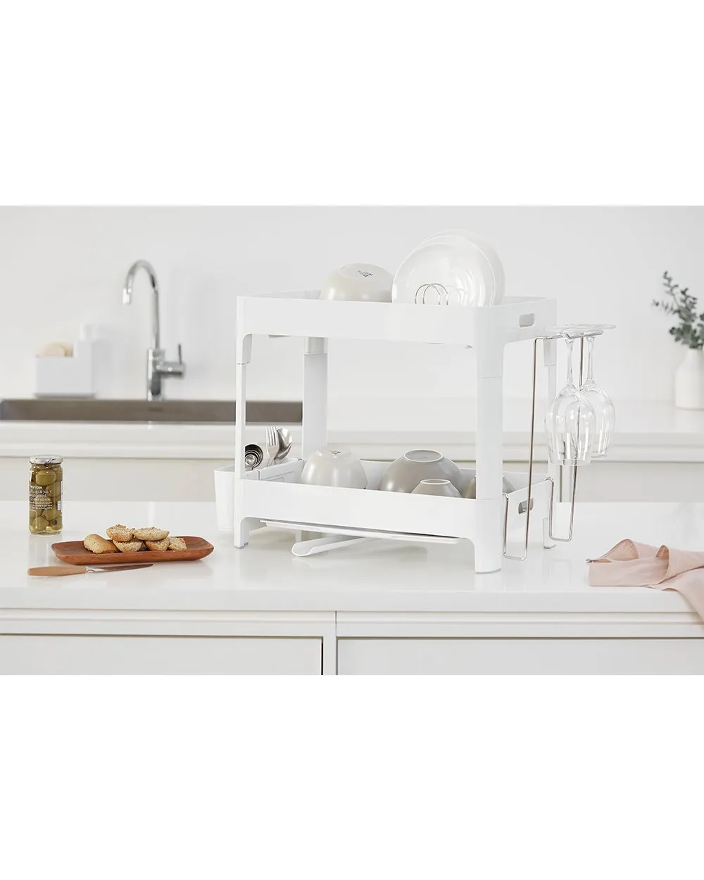 Sysmax Retem Dish Drying Rack 1 Layer White
