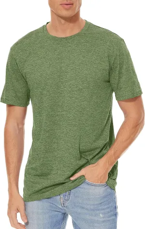 TACVASEN Mens Workout Shirts Short Sleeve Athletic Dry Fit Tshirts Running Gym Crewneck T-Shirts