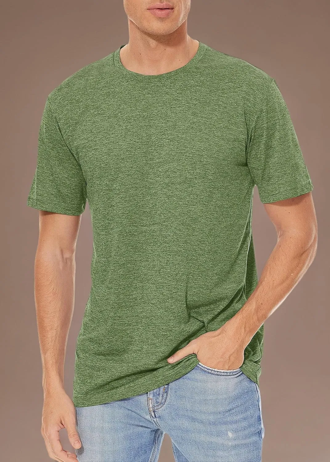 TACVASEN Mens Workout Shirts Short Sleeve Athletic Dry Fit Tshirts Running Gym Crewneck T-Shirts
