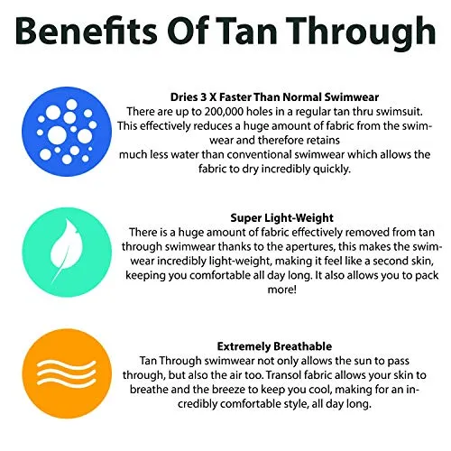 Tan Through Parea Sarong
