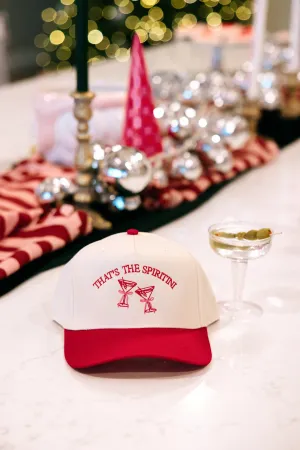 That's The Spiritini- Embroidered Hat