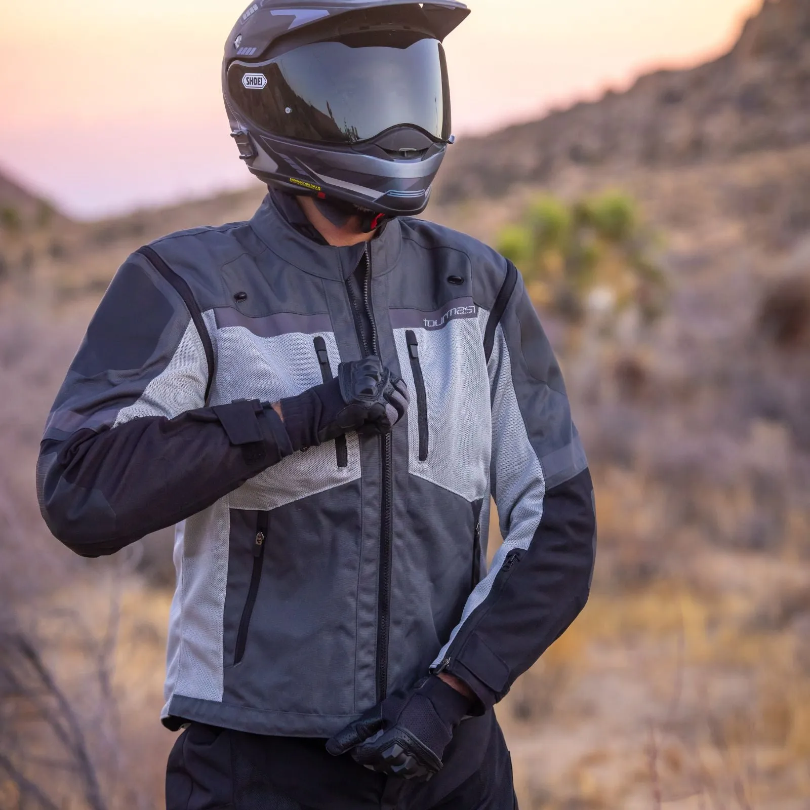 Tour Master Men's Adventure Lite Mesh Jacket Motorcycle Jacket