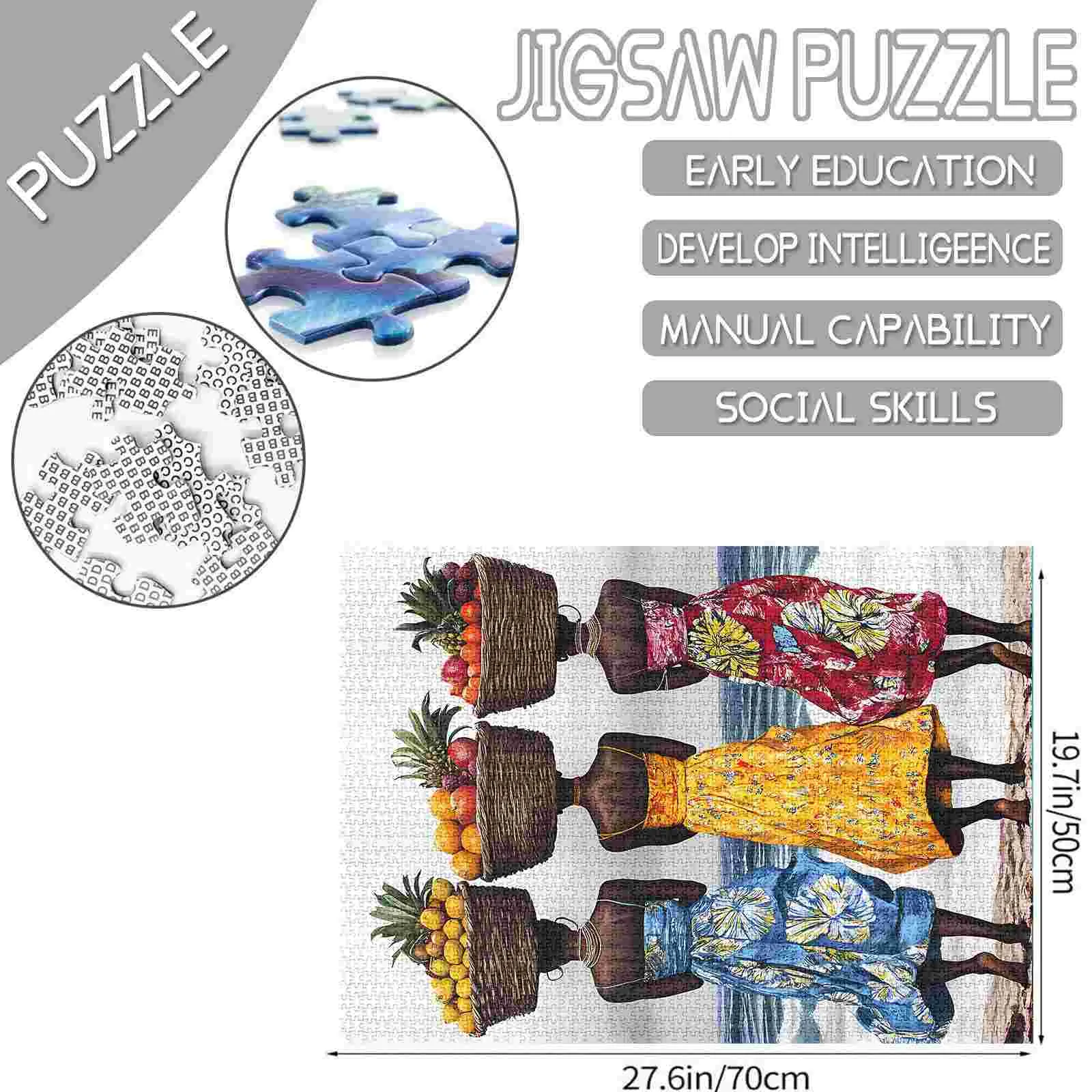 Tropical Fruit Carriers Jigsaw Puzzle