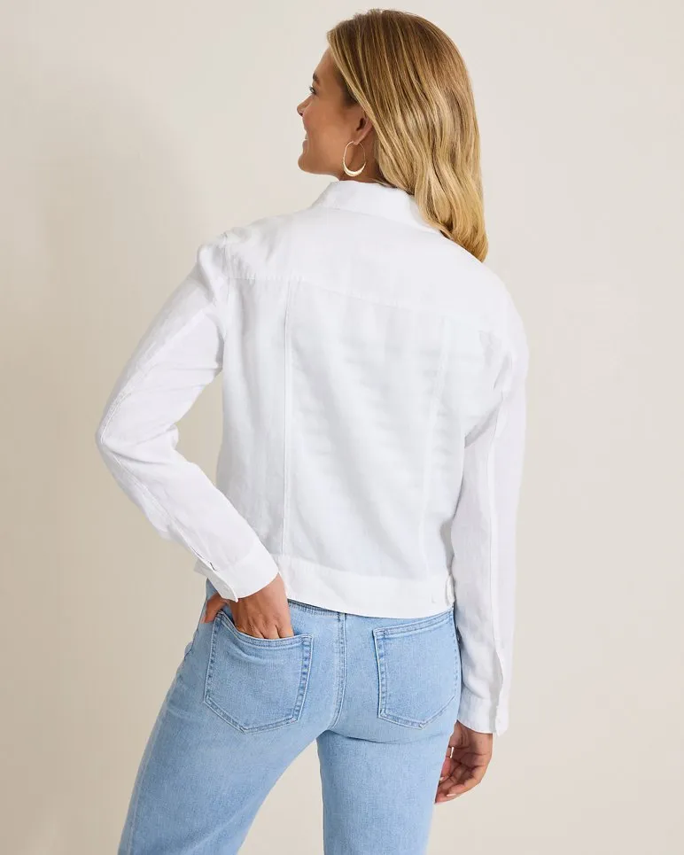 Two Palms Clean Edge Linen Jacket
