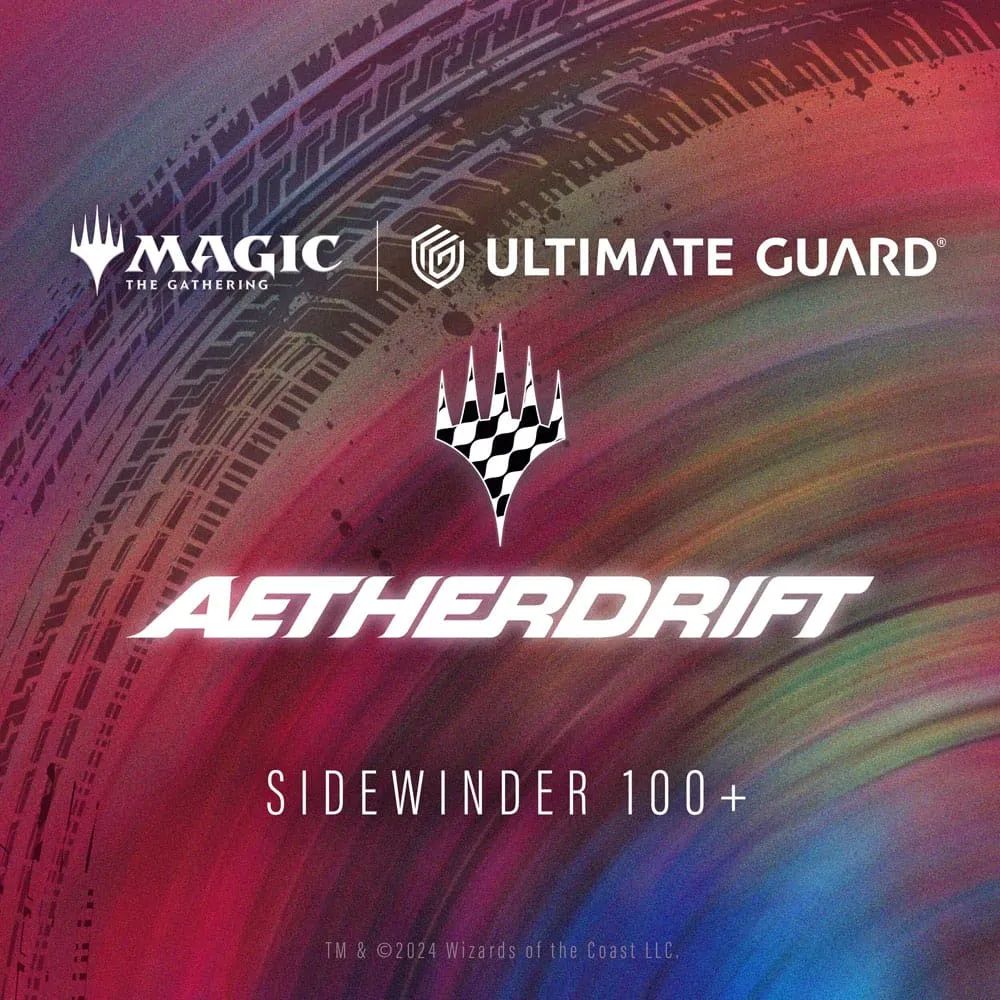 Ultimate Guard Sidewinder 100  Xenoskin Magic: The Gathering "Aetherdrift" - Design 3