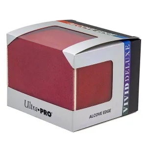 Ultra Pro: Boxes - Deluxe Alcove Edge Vivid Red