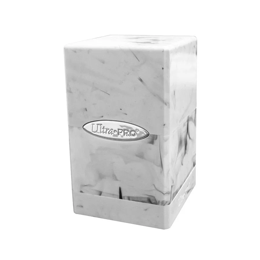Ultra Pro: Boxes - Marble Satin Tower White and Black