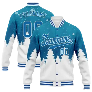Unique Gift,Personalized Festive Design Jackets, Custom Xmas Fashion Jackets, Christmas Gift for Men and Women