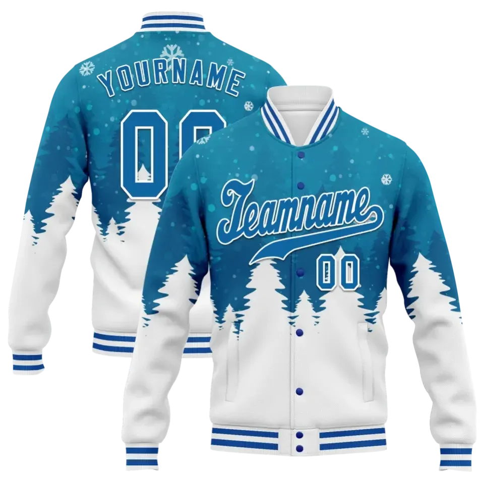 Unique Gift,Personalized Festive Design Jackets, Custom Xmas Fashion Jackets, Christmas Gift for Men and Women
