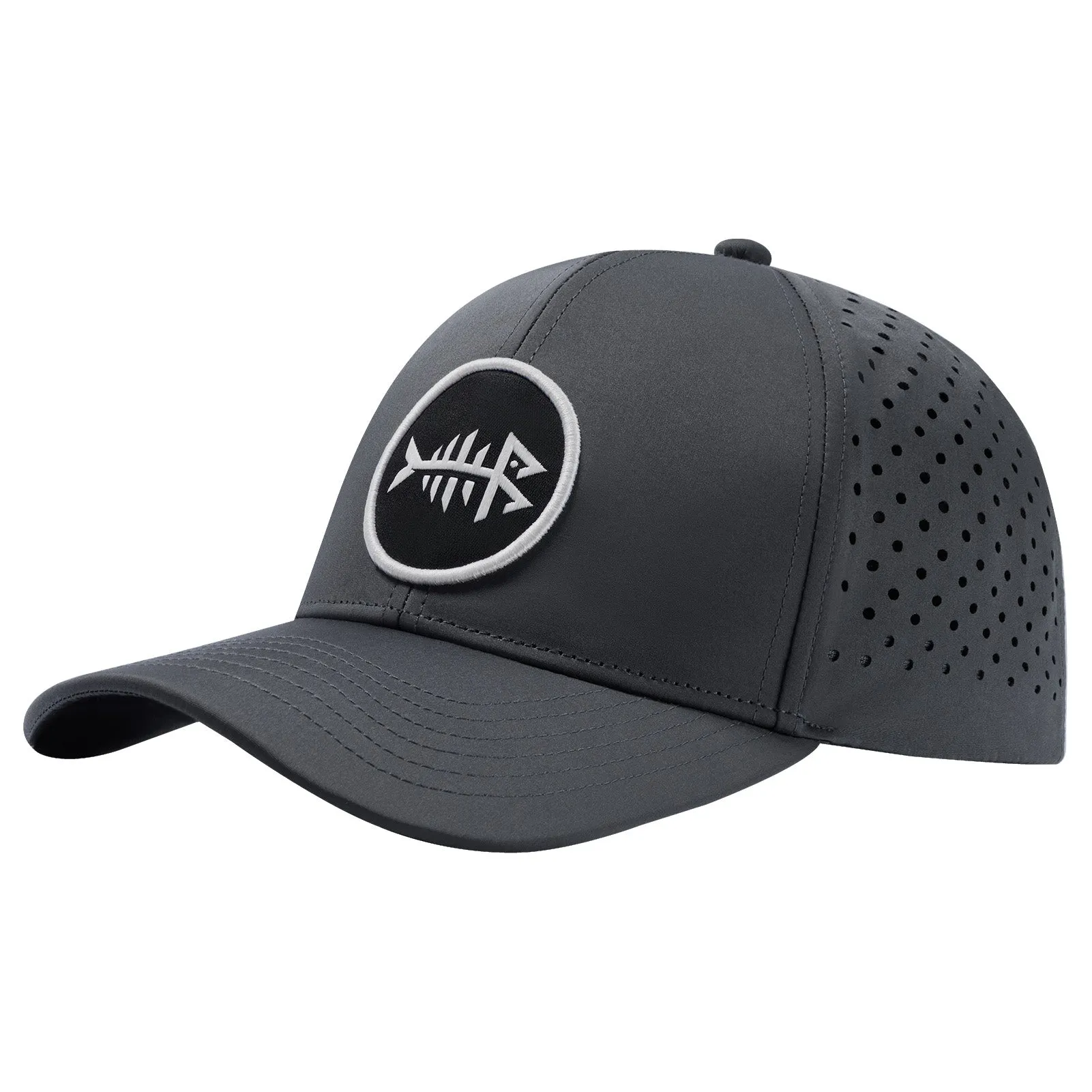 Unisex UPF 50  Water Resistant Laser Cut Mesh Baseball Cap FH14