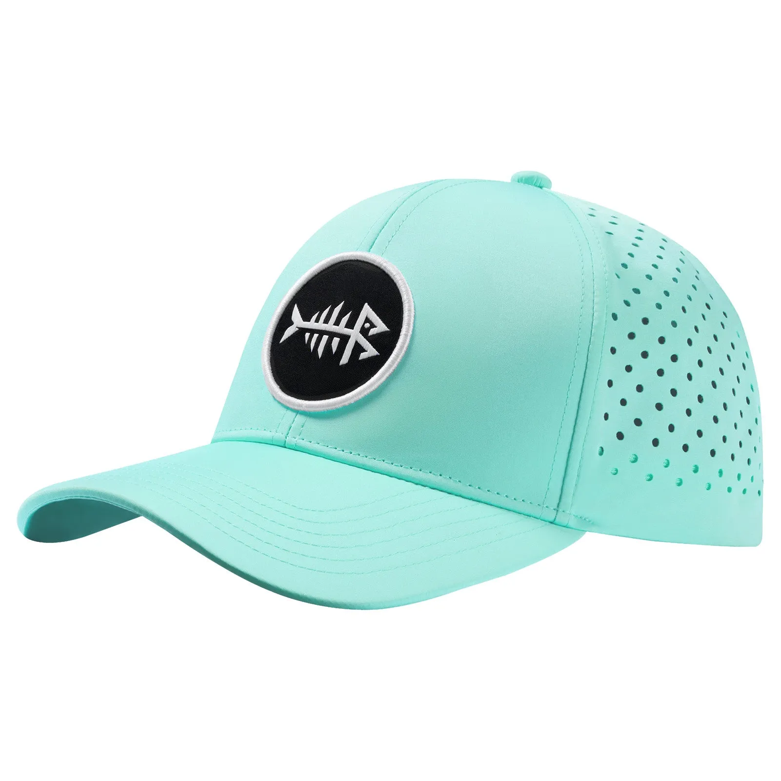 Unisex UPF 50  Water Resistant Laser Cut Mesh Baseball Cap FH14