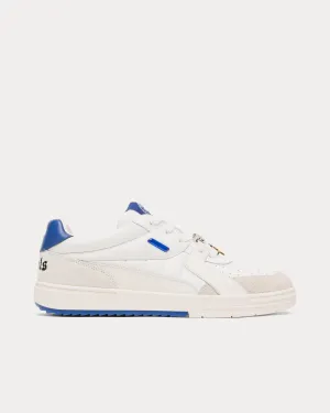 University 'BEAT' White / Blue Low Top Sneakers