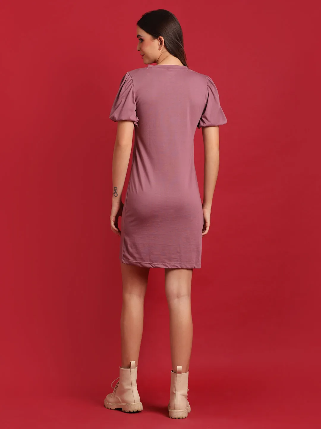 Unplug T-Shirt Dress